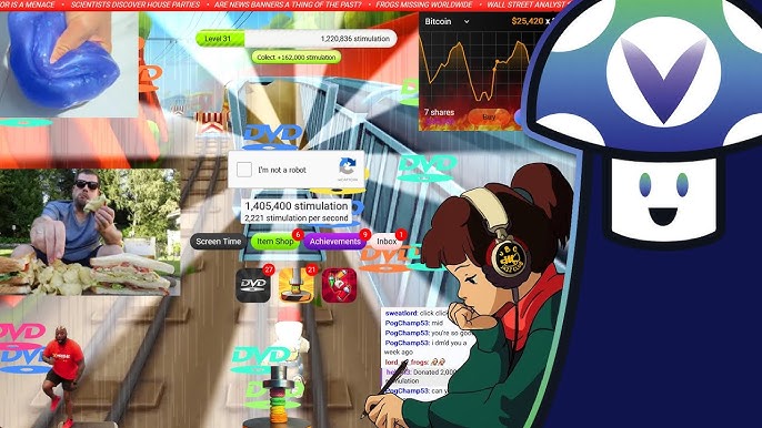 Visual Effects in Stimulation Clicker